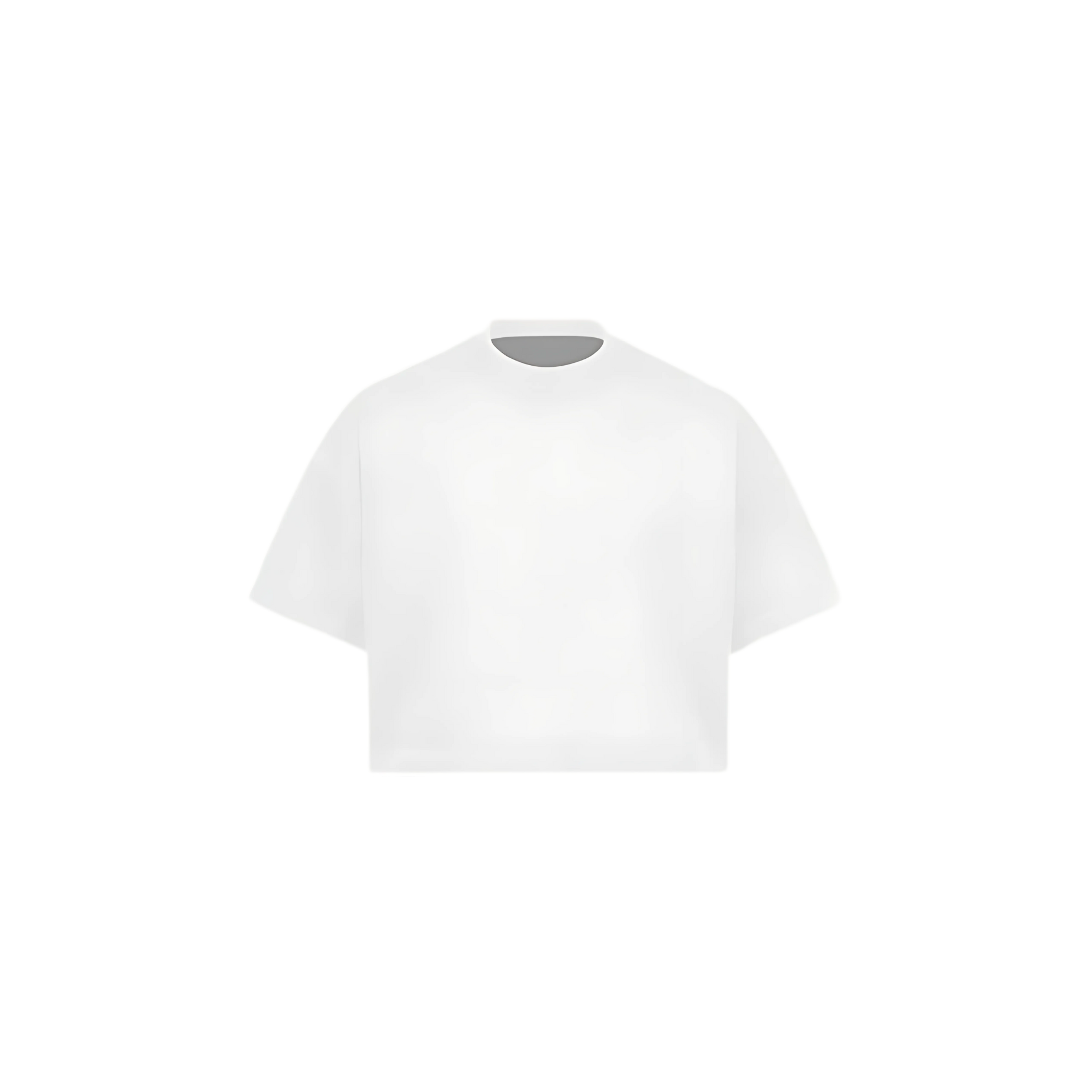 Oversized Cropped Tee