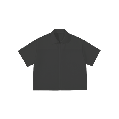 Zipper Mesh Jersey